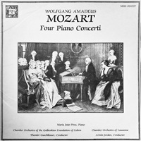 Musical Heritage Society : Pires - Mozart Concertos 13, 20 & 26